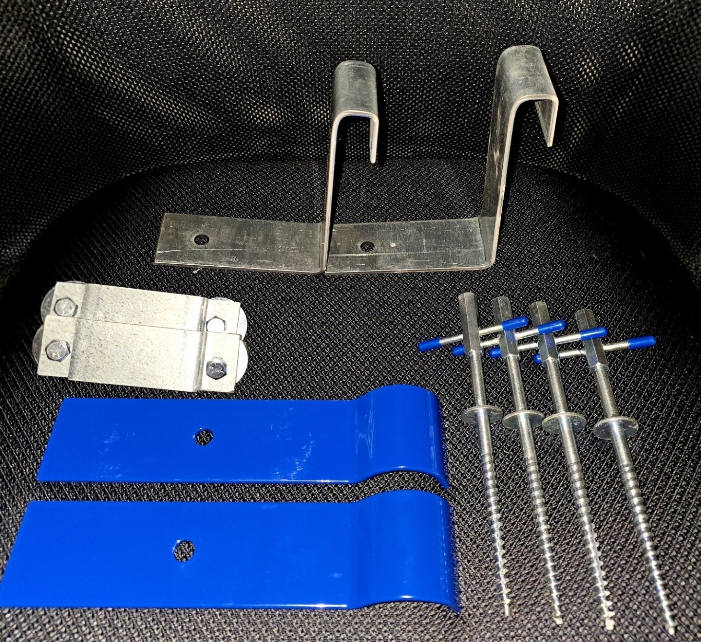 The Full Rig 6″ — 2 Anchors + 4 Screws + 2 Front Bars